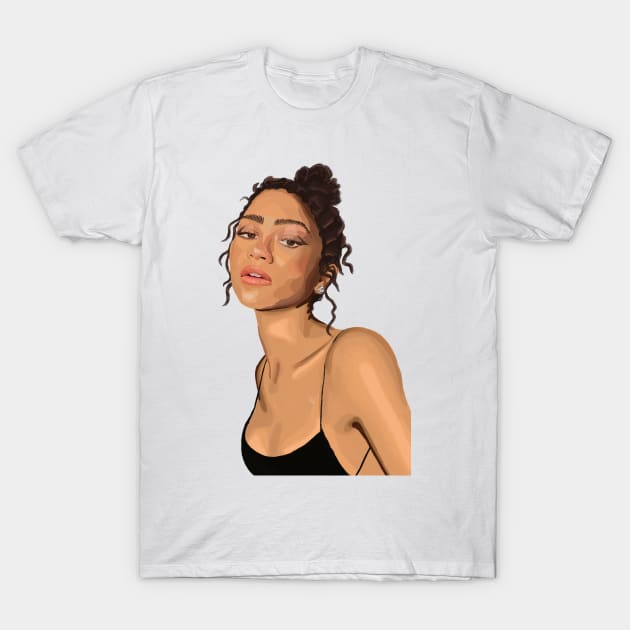 zendaya T-Shirt by mckhowdesign